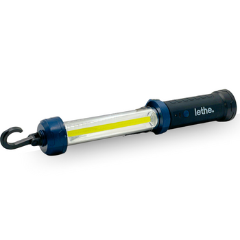 LATARKA LAMPKA WARSZTATOWA Z HACZYKIEM I MAGNESEM GRANATOWA [11237]