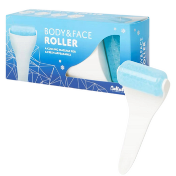 ROLLER MASAŻER ŻELOWY CHŁODZĄCY DO TWARZY I CIAŁA [14537]