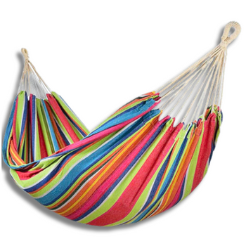 Hamak w kolorowe pasy 200x150cm [9941]