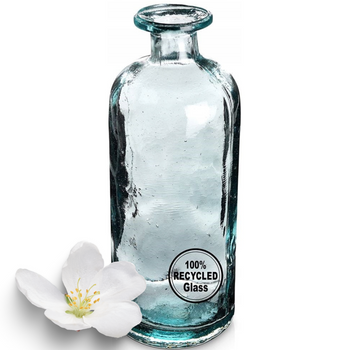 Wazon na kwiaty dekoracyjny szklany 27 cm [16585]