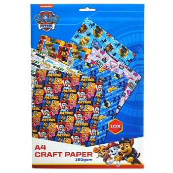 PAPIER DEKORACYJNY A4 KREATYWNY PSI PATROL 10SZT. [18818]