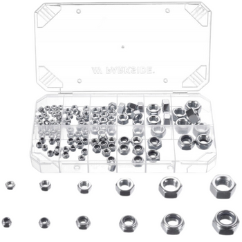 PARKSIDE ZESTAW NAKRĘTEK SZEŚCIOKĄTNYCH 128 SZTUK [21524]