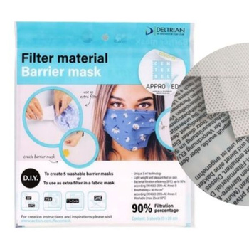 MASKA BARIEROWA WKŁADY 5 SZT DELTRIAN [6866]