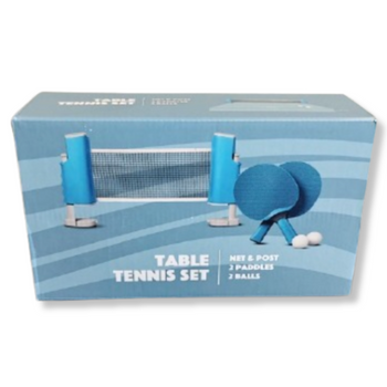 ZESTAW DO PING PONG NIEBIESKI [31237]