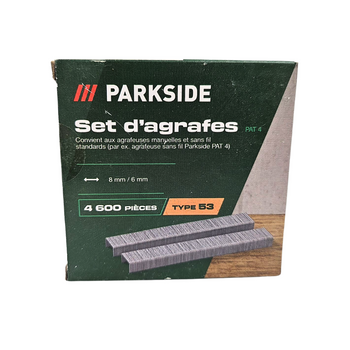 ZESTAW ZSZYWEK PARKSIDE TYP 53 8/6MM 4600 EL [20576]