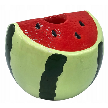 ŚWIECZNIK NA DŁUGIE ŚWIECZKI ARBUZ [27283]