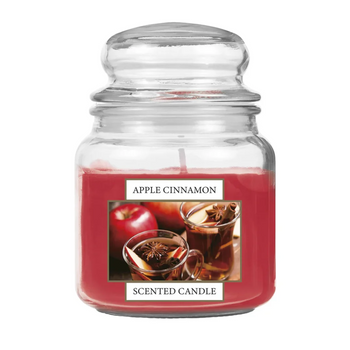 ŚWIECA W SZKLE APPLE CINNAMON [20482]