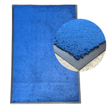 MATA WEJŚCIOWA WYCIERACZKA 80 X 120 CM GRANATOWA [6914]