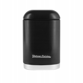 KUCHENNY POJEMNIK RETRO CZARNY VINTAGE CUISINE [3926]