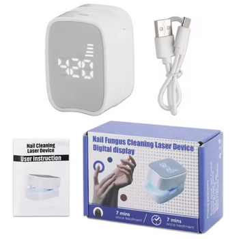 URZĄDZENIE Z NIEBIESKIM ŚWIATŁEM LAMPA DO USUWANIA GRZYBICY PAZNOKCI  [34506]