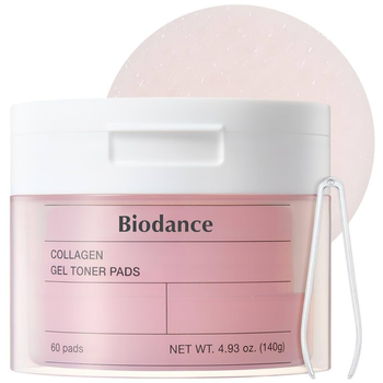 BIODANCE COLLAGEN GEL TONER PADS 60 UJĘDRNIAJĄCE [35764]