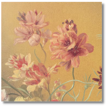 OBRAZ RAMA DIBOND 20x20cm KWIATY [8058]