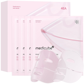 MEDICUBE PDRN PINK COLAGEN GEL MASK 4 SZTUKI X 28G (RÓŻOWA) [36174]