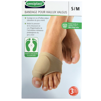 SENSIPLAST OPASKA UCISKOWA STABILIZATOR NA HALUKSY S/M [20460]