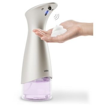 DOZOWNIK OTTO UMBRA Z PRZEZROCZYSTYM POJ.280ml - srebrny [6956]