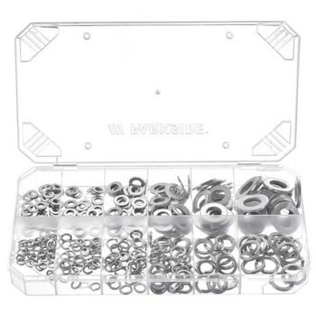 PARKSIDE ZESTAW PODKŁADEK PŁASKICH SPRĘŻYNUJĄCYCH 350 ELEMENTÓW [21526]