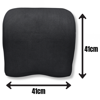 PODUSZKA LĘDŹWIOWA POD PLECY CZARNA BC1 [24781]