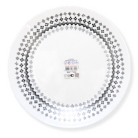 TALERZYK Z WZORAMI GEOMETREYCZNYMI 25CM [27257]