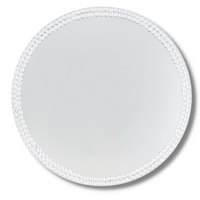 TACA SZKLANA PODSTAWKA POD ŚWIECĘ OKRĄGŁA 20CM [9552]