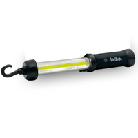 LATARKA LAMPKA WARSZTATOWA Z HACZYKIEM I MAGNESEM CZARNA [11234]