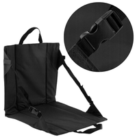 KRZESŁO SKŁADANE FROYAK CZARNE [27294]