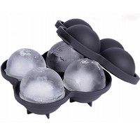 FOREMKI DO LODU 4 KULE 6,5CM [33521]