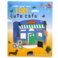 PUZZLE 3D KAWIARNIA MODEL ZRÓB TO SAM DIY - [14533]