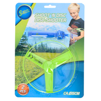 LATAJĄCY DYSK ZIELONY - NIEBIESKI PISTOLET [31333]