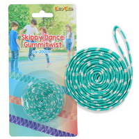 SZEROKA GUMA DO SKAKANIA 200CM - ZIELONA [28997]