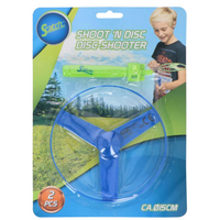 LATAJĄCY DYSK NIEBIESKI - ZIELONY PISTOLET [31332]