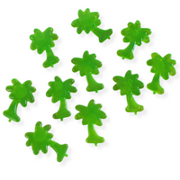 KOSTKI DO LODU WIELOKROTNEGO UŻYTKU 10SZT. ZIELONA PALMA -[27085]