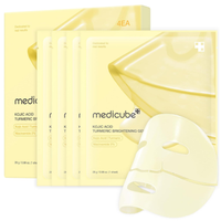 MEDICUBE KOJIC ACID TUMERIC BRIGHTENING GEL MASK 4 X 28G (ŻÓŁTE)  [36175]